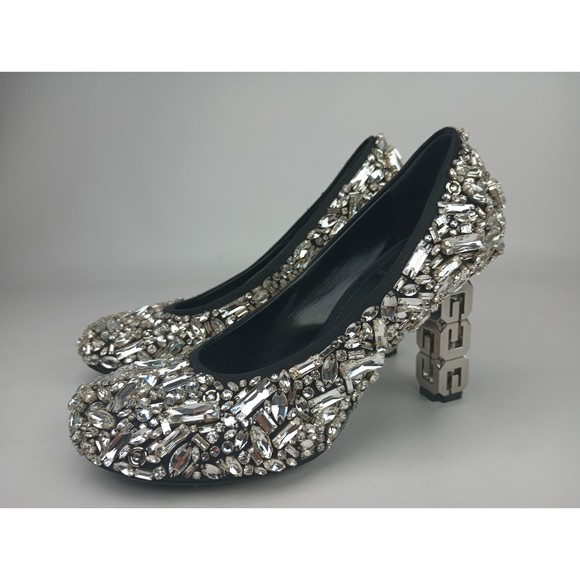 Givenchy G-Cube Crystal Pump Size 37 - Picture 2 of 7